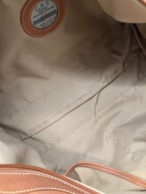 hartmann（ハートマン）hartmann (ハートマン) 2wayレザーボストンバッグ ベージュの古着・服飾アイテム