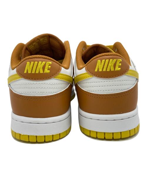NIKE（ナイキ）NIKE (ナイキ) DUNK LOW イエロー×ブラウン サイズ:US8 未使用品の古着・服飾アイテム