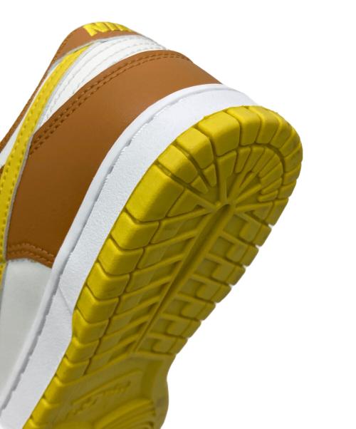 NIKE（ナイキ）NIKE (ナイキ) DUNK LOW イエロー×ブラウン サイズ:US8 未使用品の古着・服飾アイテム