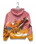 KITH TREATS (キストリーツ) キャンプファイヤーフーディー ダスティクォーツ ピンク×イエロー サイズ:S：10000円