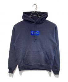 KITH（キス）の古着「Hebrew Script Hoodie」｜ネイビー