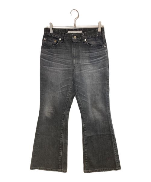 JOHN LAWRENCE SULLIVAN（ジョン ローレンス サリバン）JOHN LAWRENCE SULLIVAN (ジョン ローレンス サリバン) FLARED DENIM PANTS ブラック サイズ:44の古着・服飾アイテム