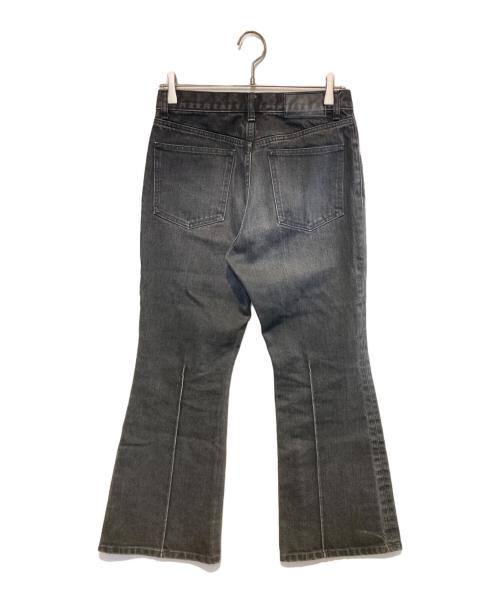 JOHN LAWRENCE SULLIVAN（ジョン ローレンス サリバン）JOHN LAWRENCE SULLIVAN (ジョン ローレンス サリバン) FLARED DENIM PANTS ブラック サイズ:44の古着・服飾アイテム