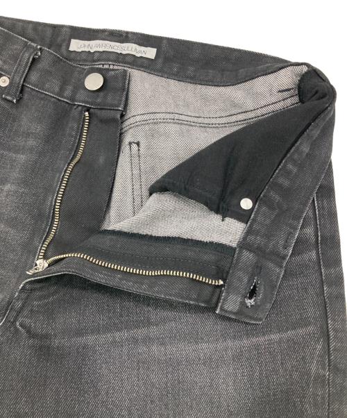 JOHN LAWRENCE SULLIVAN（ジョン ローレンス サリバン）JOHN LAWRENCE SULLIVAN (ジョン ローレンス サリバン) FLARED DENIM PANTS ブラック サイズ:44の古着・服飾アイテム