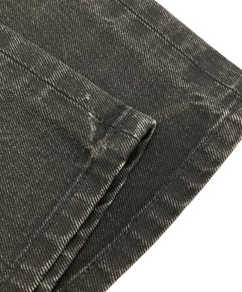 JOHN LAWRENCE SULLIVAN（ジョン ローレンス サリバン）JOHN LAWRENCE SULLIVAN (ジョン ローレンス サリバン) FLARED DENIM PANTS ブラック サイズ:44の古着・服飾アイテム