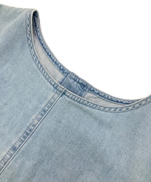 23区 denim（ニジュウサンク デニム）23区 denim (ニジュウサンク デニム) ライトダンガリー ブラウス スカイブルー サイズ:44の古着・服飾アイテム