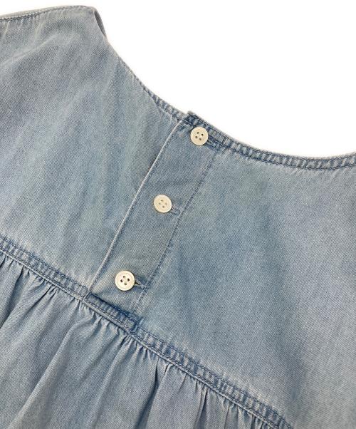 23区 denim（ニジュウサンク デニム）23区 denim (ニジュウサンク デニム) ライトダンガリー ブラウス スカイブルー サイズ:44の古着・服飾アイテム