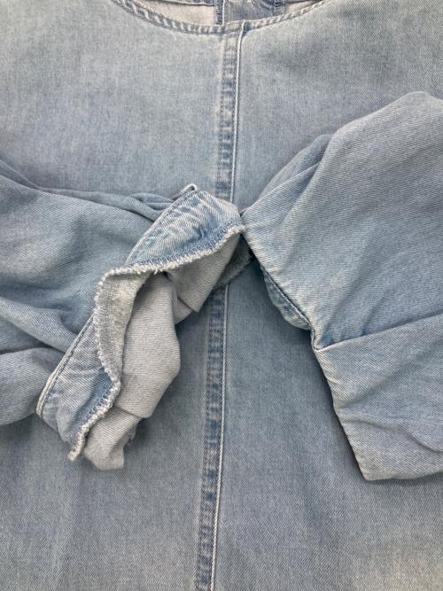 23区 denim（ニジュウサンク デニム）23区 denim (ニジュウサンク デニム) ライトダンガリー ブラウス スカイブルー サイズ:44の古着・服飾アイテム