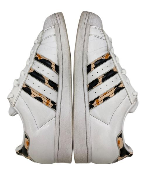 adidas（アディダス）adidas (アディダス) marimekko (マリメッコ) Superstar ホワイト×ブラック サイズ:US7の古着・服飾アイテム