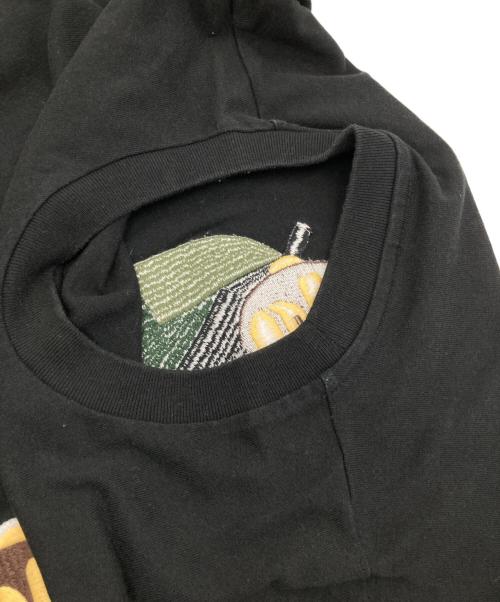 Aape BY A BATHING APE（エーエイプ バイ アベイシングエイプ）Aape BY A BATHING APE (エーエイプ バイ アベイシングエイプ) Aaper Unvs Aldoプリントカットソー ブラック サイズ:Lの古着・服飾アイテム