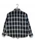 X-LARGE (エクストララージ) OLD ENGLISH L/S FLANNEL SHIRT ブラック×ホワイト サイズ:M：5000円