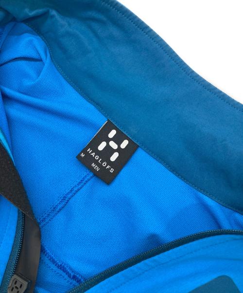 HAGLOFS（ホグロフス）HAGLOFS (ホグロフス) Yttertyg shell Gore Tex Jacket ブルー サイズ:Mの古着・服飾アイテム