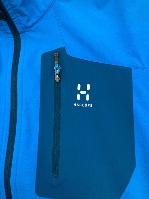 HAGLOFS（ホグロフス）HAGLOFS (ホグロフス) Yttertyg shell Gore Tex Jacket ブルー サイズ:Mの古着・服飾アイテム