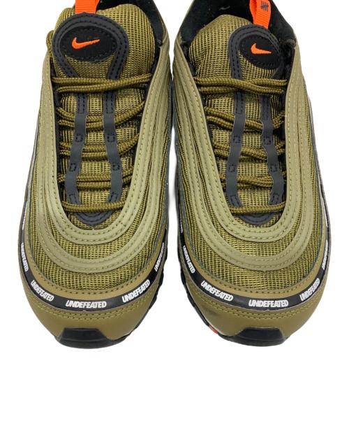 NIKE（ナイキ）NIKE (ナイキ) UNDEFEATED (アンディフィーテッド) AIR MAX 97 / UNDFTD カーキ サイズ:US5の古着・服飾アイテム