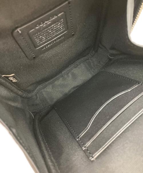 COACH（コーチ）COACH (コーチ) スタントンクロスボディシグネチャー ジャカード ブラック×グレーの古着・服飾アイテム
