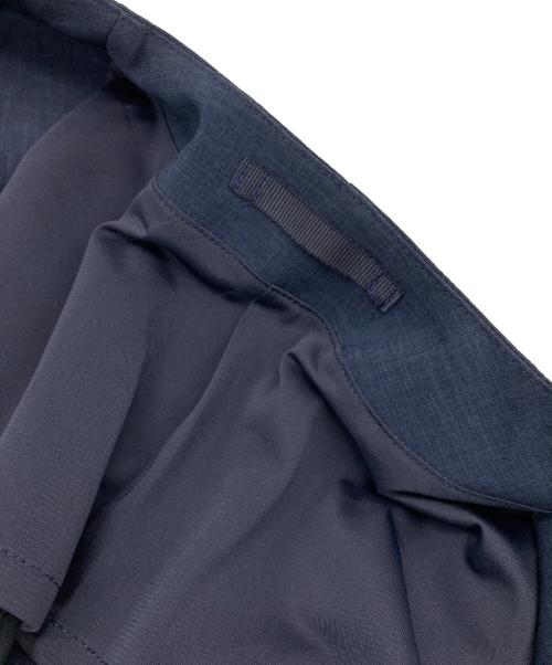 Adam et Rope（アダム エ ロペ）Adam et Rope (アダム エ ロペ) ノーカラージャケット＆イージーパンツ セットアップ ネイビー サイズ:Sの古着・服飾アイテム