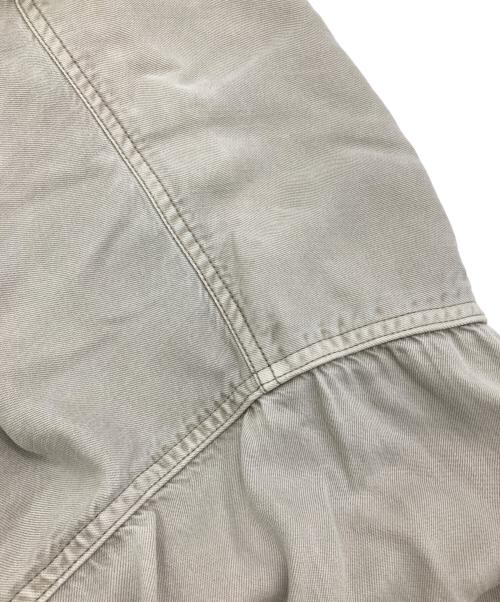 Whim Gazette（ウィムガゼット）Whim Gazette (ウィムガゼット) テンセル繊維使用シャツ グレー サイズ:FREEの古着・服飾アイテム