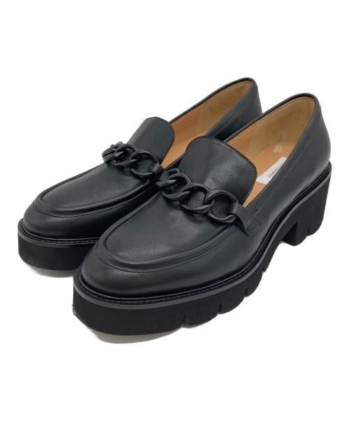 MACKINTOSH PHILOSOPHY（マッキントッシュ フィロソフィー）MACKINTOSH PHILOSOPHY (マッキントッシュ フィロソフィー) 厚底ローファー ブラック サイズ:25 1/2の古着・服飾アイテム