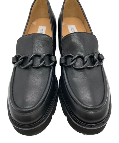 MACKINTOSH PHILOSOPHY（マッキントッシュ フィロソフィー）MACKINTOSH PHILOSOPHY (マッキントッシュ フィロソフィー) 厚底ローファー ブラック サイズ:25 1/2の古着・服飾アイテム