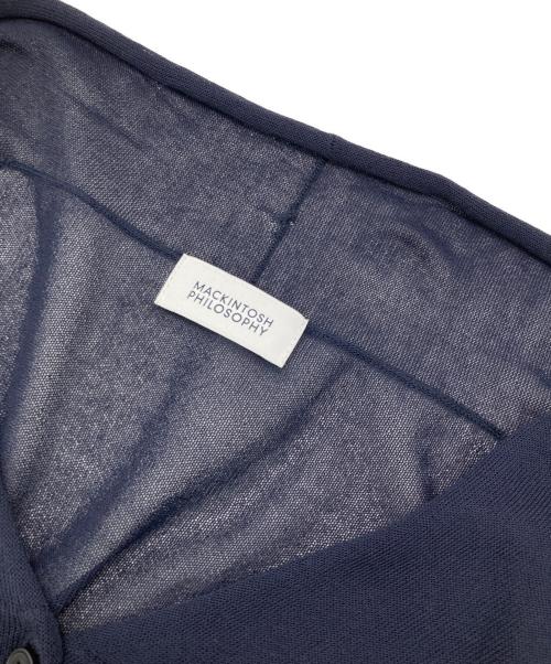 MACKINTOSH PHILOSOPHY（マッキントッシュ フィロソフィー）MACKINTOSH PHILOSOPHY (マッキントッシュ フィロソフィー) HEAVENLY ドルマンニットカーディガン ネイビー サイズ:Mの古着・服飾アイテム