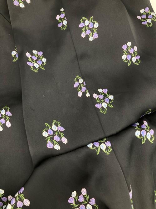 MACKINTOSH PHILOSOPHY（マッキントッシュ フィロソフィー）MACKINTOSH PHILOSOPHY (マッキントッシュ フィロソフィー) クロッカスプリントワンピース ブラック サイズ:Mの古着・服飾アイテム