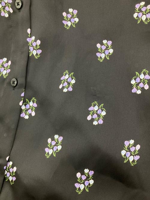 MACKINTOSH PHILOSOPHY（マッキントッシュ フィロソフィー）MACKINTOSH PHILOSOPHY (マッキントッシュ フィロソフィー) クロッカスプリントワンピース ブラック サイズ:Mの古着・服飾アイテム