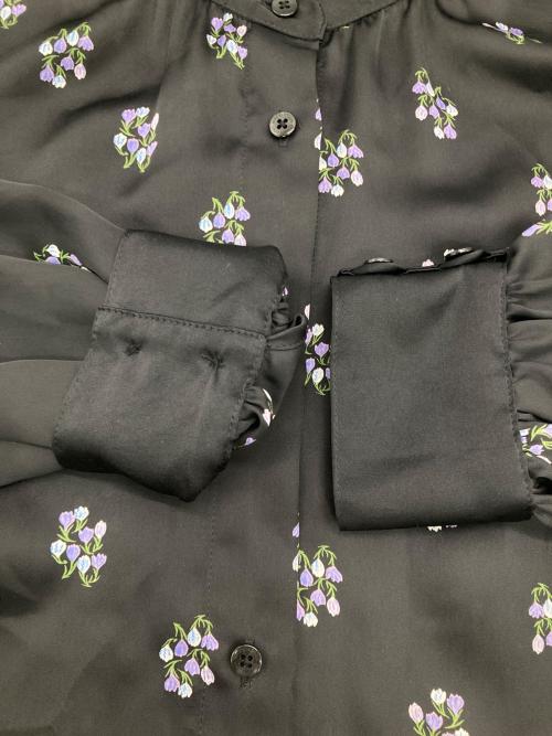 MACKINTOSH PHILOSOPHY（マッキントッシュ フィロソフィー）MACKINTOSH PHILOSOPHY (マッキントッシュ フィロソフィー) クロッカスプリントワンピース ブラック サイズ:Mの古着・服飾アイテム
