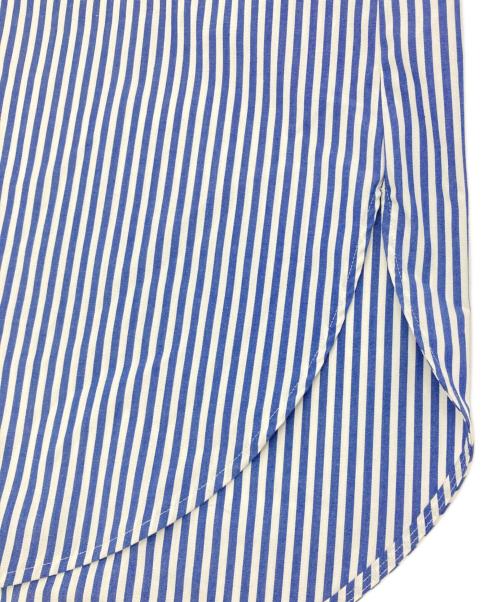 DRESSTERIOR（ドレステリア）DRESSTERIOR (ドレステリア) スタンドカラーシャツワンピース ブルー サイズ:Sの古着・服飾アイテム