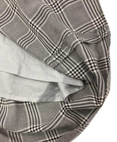 MACKINTOSH PHILOSOPHY（マッキントッシュ フィロソフィー）MACKINTOSH PHILOSOPHY (マッキントッシュ フィロソフィー) チェックシャツワンピース グレー サイズ:Mの古着・服飾アイテム