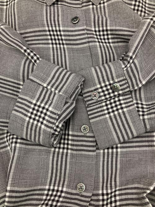 MACKINTOSH PHILOSOPHY（マッキントッシュ フィロソフィー）MACKINTOSH PHILOSOPHY (マッキントッシュ フィロソフィー) チェックシャツワンピース グレー サイズ:Mの古着・服飾アイテム