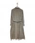 MACKINTOSH PHILOSOPHY (マッキントッシュ フィロソフィー) チェックシャツワンピース グレー サイズ:M：6000円