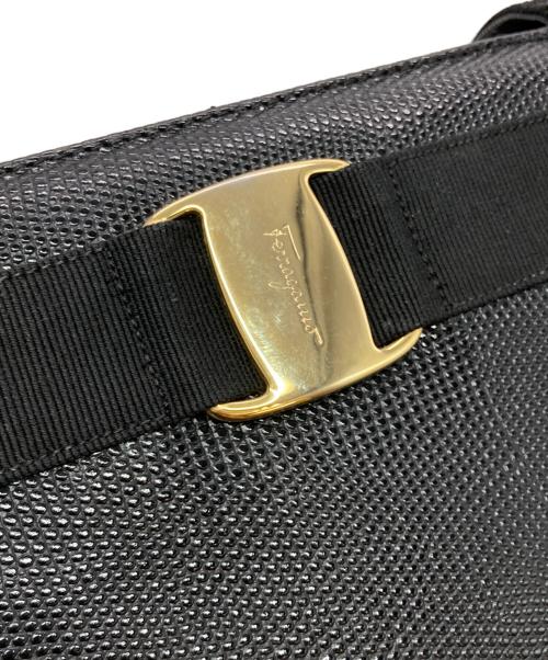 Salvatore Ferragamo（サルヴァトーレ フェラガモ）Salvatore Ferragamo (サルヴァトーレ フェラガモ) トートバッグ ブラックの古着・服飾アイテム
