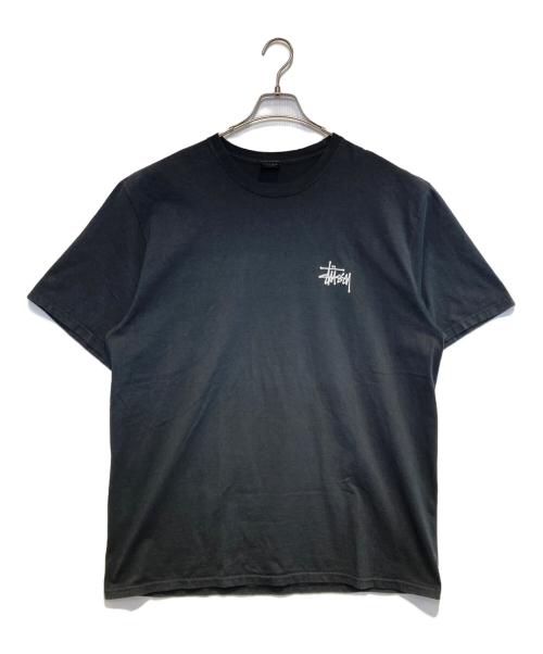 stussy（ステューシー）stussy (ステューシー) プリントTシャツ ブラック サイズ:Lの古着・服飾アイテム