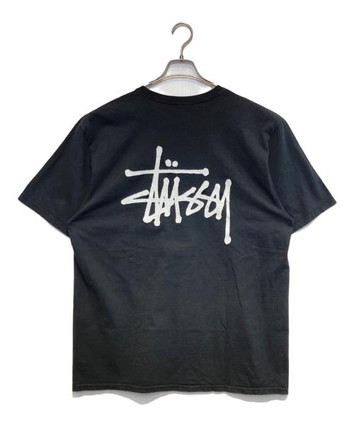 stussy（ステューシー）stussy (ステューシー) プリントTシャツ ブラック サイズ:Lの古着・服飾アイテム