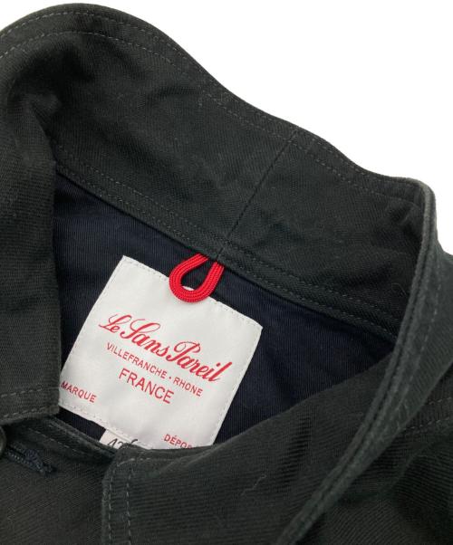 Le Sans Pareil（ル サン パレイユ）Le Sans Pareil (ル サン パレイユ) ダブルカバーオール ブラック サイズ:42の古着・服飾アイテム