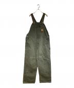 CarHarttカーハート）の古着「SANDSTONE BIB OVERALL」｜カーキ