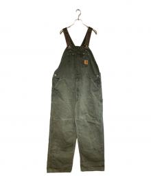 CarHartt（カーハート）の古着「SANDSTONE BIB OVERALL」｜カーキ