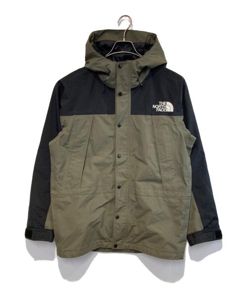 THE NORTH FACE（ザ ノース フェイス）THE NORTH FACE (ザ ノース フェイス) Mountain light jacket カーキ×ブラック サイズ:Mの古着・服飾アイテム