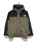 THE NORTH FACE（ザ ノース フェイス）の古着「Mountain light jacket」｜カーキ×ブラック
