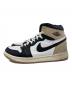 NIKE (ナイキ) WMNS AIR JORDAN 1 RETRO HIGH OG ベージュ×ブラック サイズ:US7：5000円