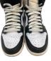 中古・古着 NIKE (ナイキ) WMNS AIR JORDAN 1 RETRO HIGH OG ベージュ×ブラック サイズ:US7：5000円