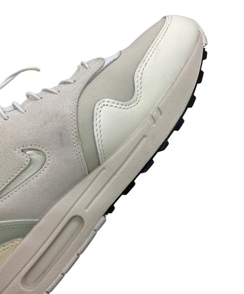 NIKE（ナイキ）NIKE (ナイキ) AIR MAX 1 PREMIUM グレー×ホワイト サイズ:US9.5の古着・服飾アイテム