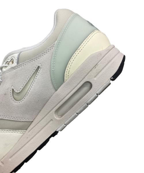 NIKE（ナイキ）NIKE (ナイキ) AIR MAX 1 PREMIUM グレー×ホワイト サイズ:US9.5の古着・服飾アイテム