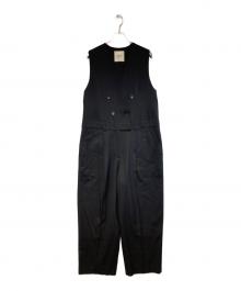 journal standard L'essage（ジャーナルスタンダード レサージュ）の古着「LANAミストウール ALL IN ONE」｜ブラック