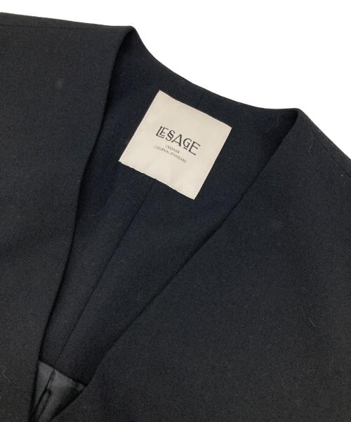 journal standard L'essage（ジャーナルスタンダード レサージュ）journal standard L'essage (ジャーナルスタンダード レサージュ) LANAミストウール ALL IN ONE ブラック サイズ:FREEの古着・服飾アイテム