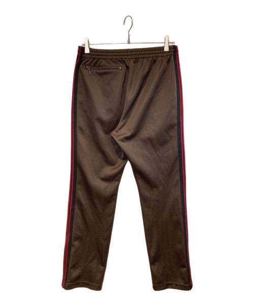 Needles（ニードルズ）Needles (ニードルズ) STUDIOUS (ステュディオス) 別注 Track Pant ブラウン×レッド サイズ:Sの古着・服飾アイテム