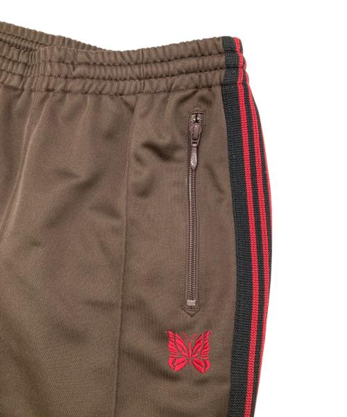 Needles（ニードルズ）Needles (ニードルズ) STUDIOUS (ステュディオス) 別注 Track Pant ブラウン×レッド サイズ:Sの古着・服飾アイテム