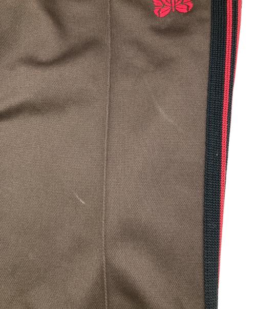 Needles（ニードルズ）Needles (ニードルズ) STUDIOUS (ステュディオス) 別注 Track Pant ブラウン×レッド サイズ:Sの古着・服飾アイテム