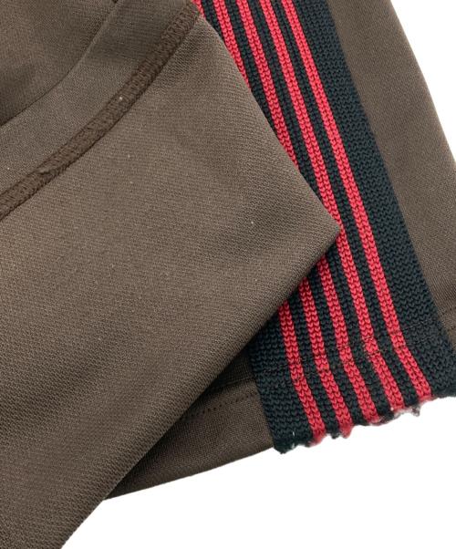 Needles（ニードルズ）Needles (ニードルズ) STUDIOUS (ステュディオス) 別注 Track Pant ブラウン×レッド サイズ:Sの古着・服飾アイテム