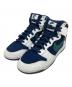 NIKE（ナイキ）の古着「DUNK HI PRM EMB」｜ホワイト×ネイビー